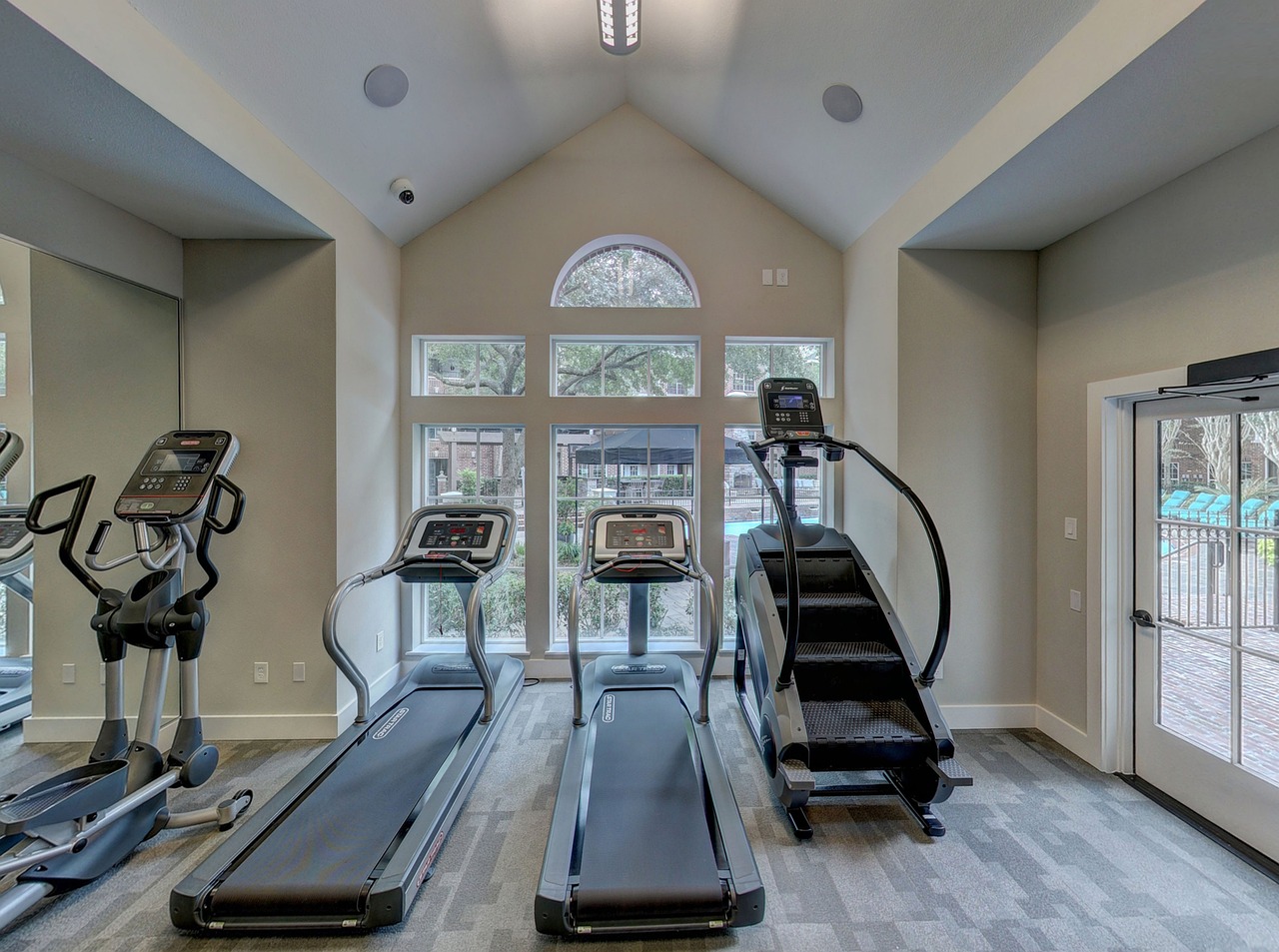 Modern gym facility